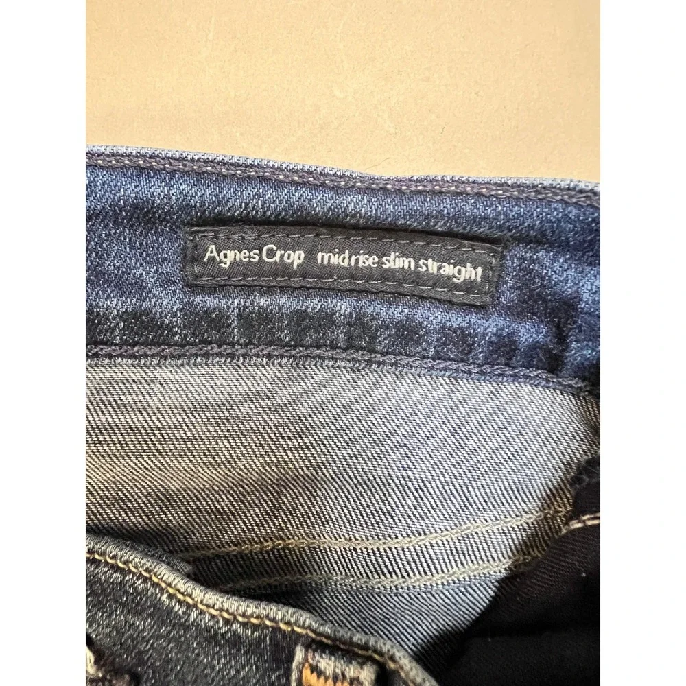 Citizens of Humanity Agnes Crop Jeans Womens 26 Blue Excellent High Rise Skinny